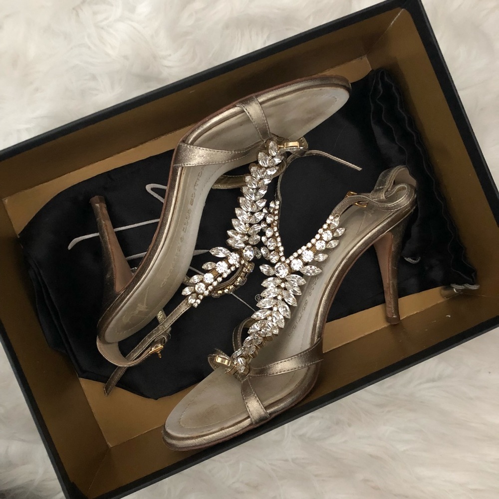 AUTHENTIC Giuseppe Zanotti Limited Edition Choker Bride Heel 37 - Picture 4 of 8